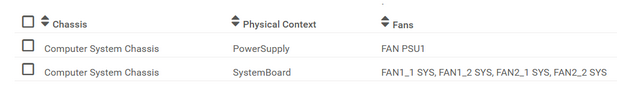 Specific Sensor Settings Specific Sensor Settings